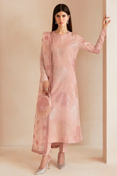 Jazmin Luxury Raw Silk Embroidered Dress 3 piece Unstitched